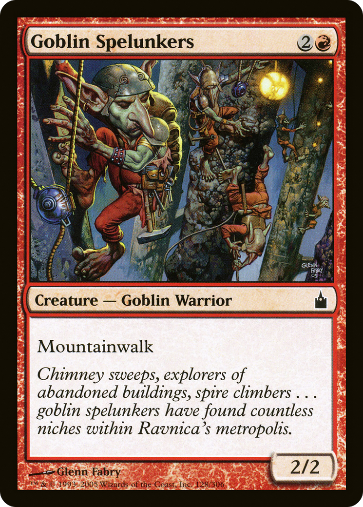Goblin Spelunkers [Ravnica: City of Guilds] Foil