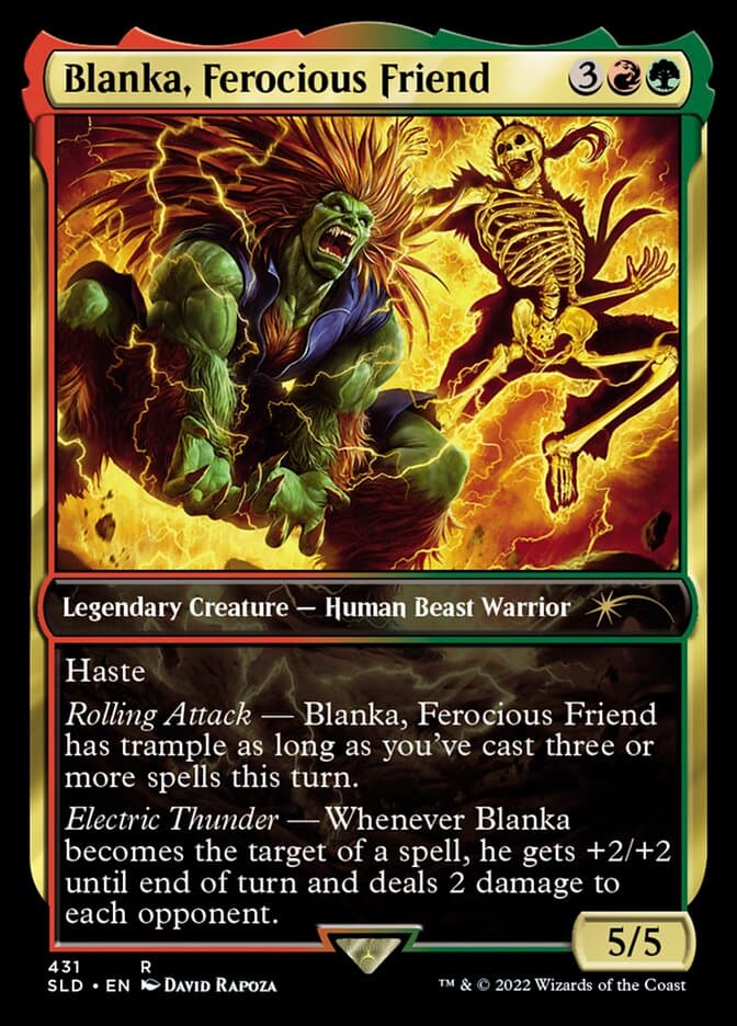 Blanka, Ferocious Friend [Secret Lair Drop Series] Foil
