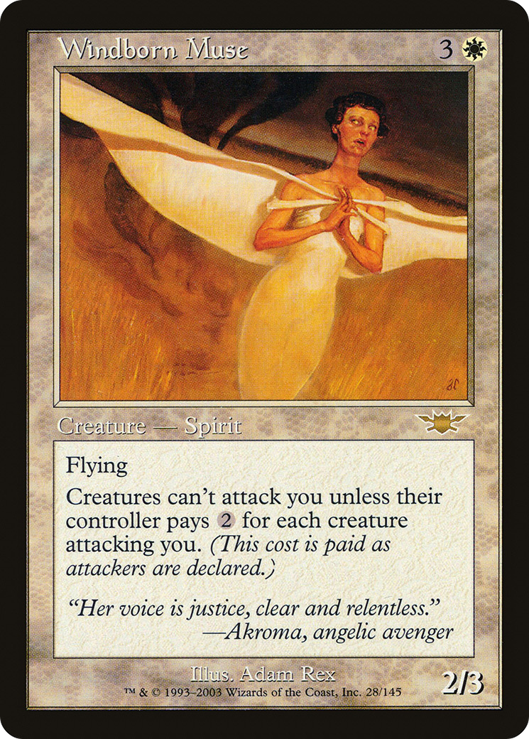 Windborn Muse [Legions] Foil