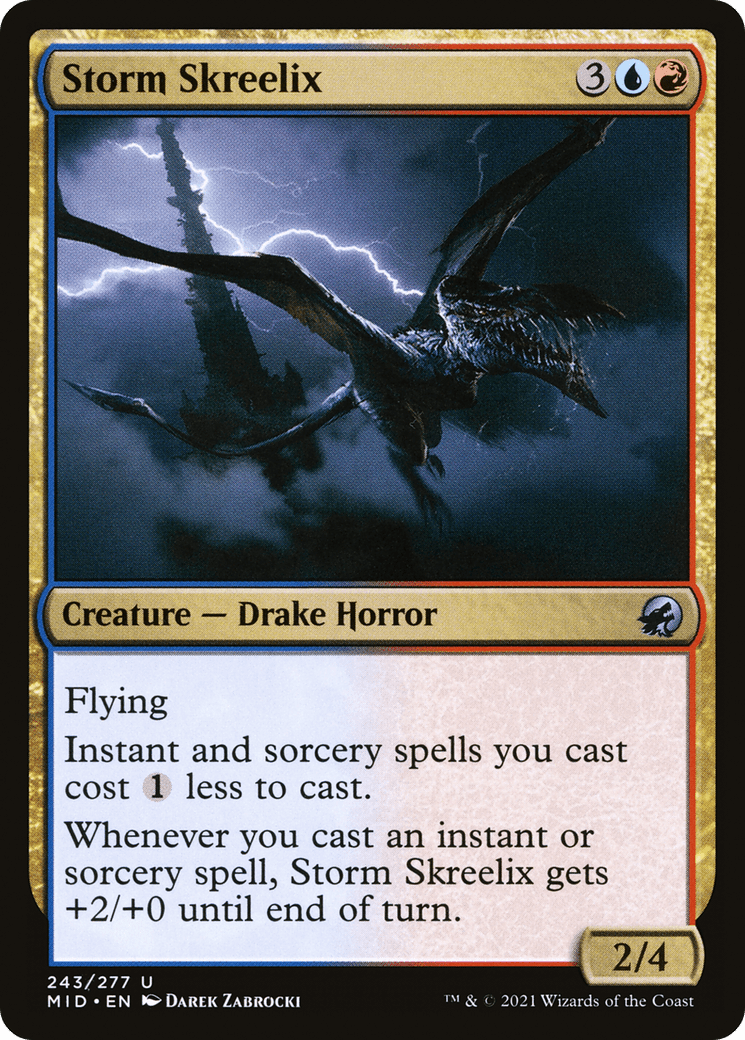 Storm Skreelix [Innistrad: Midnight Hunt] Foil