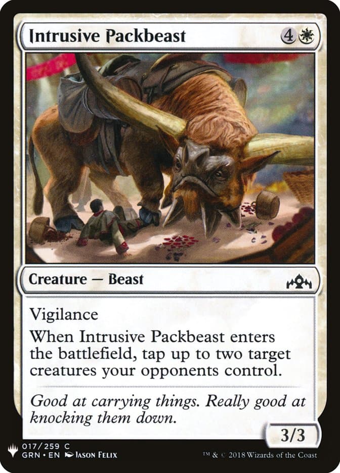 Intrusive Packbeast |  (GRN-17) [The List]