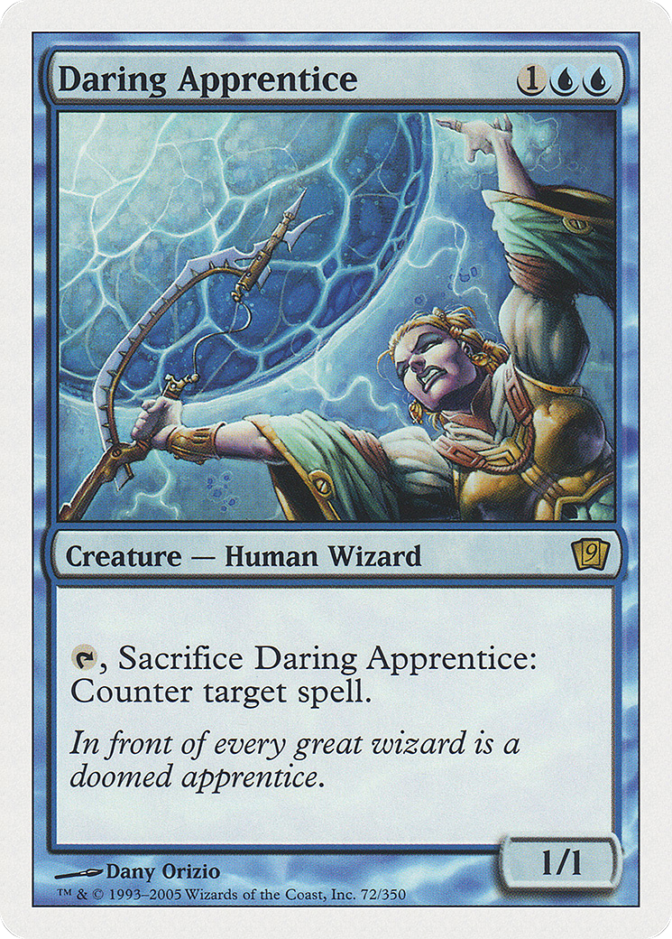 Daring Apprentice [Ninth Edition] Foil