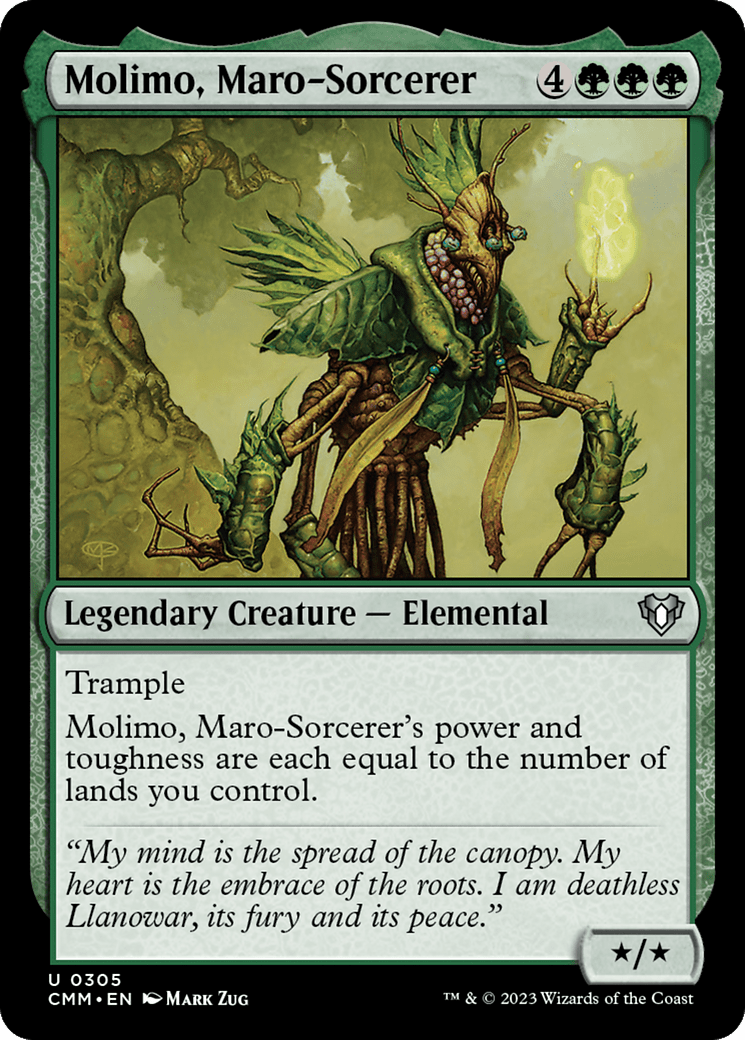 Molimo, Maro-Sorcerer [Commander Masters] Foil