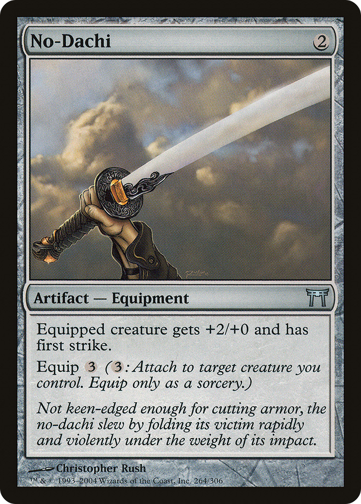 No-Dachi [Champions of Kamigawa] Foil