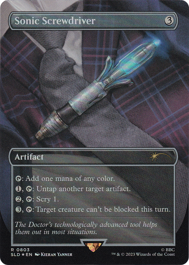 Sonic Screwdriver [Secret Lair Drop Series] Foil