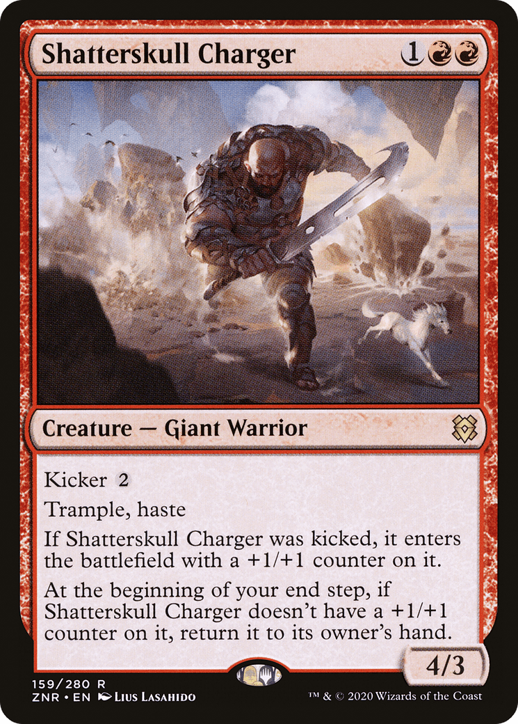 Shatterskull Charger [Zendikar Rising] Foil