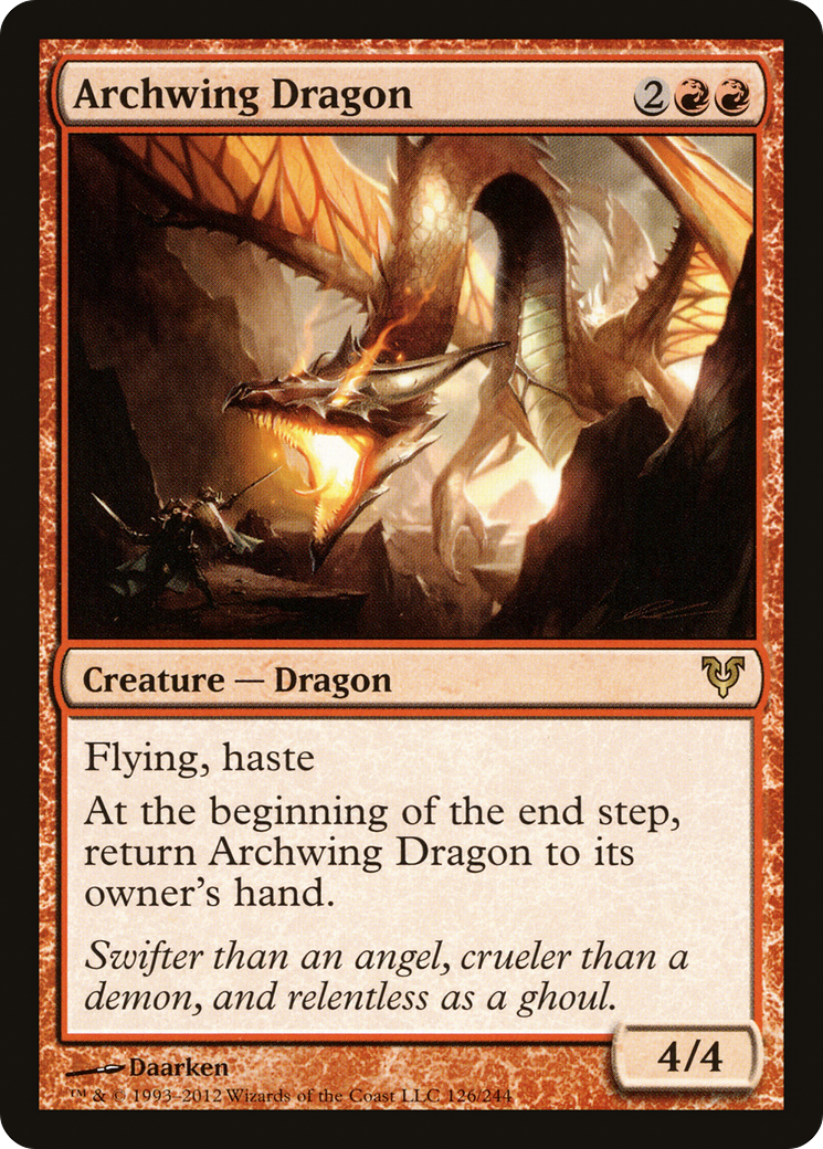 Archwing Dragon [Avacyn Restored] Foil