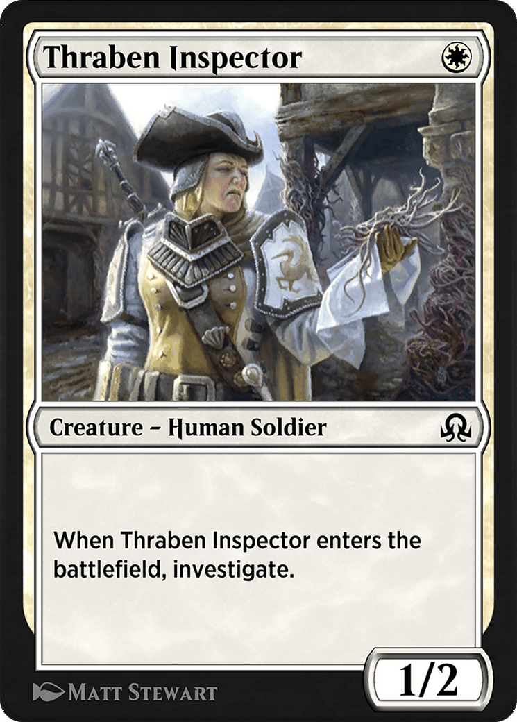 Thraben Inspector (SIR-051) - Shadows over Innistrad Remastered
