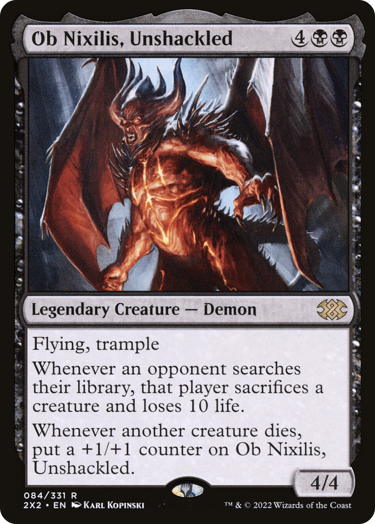 Ob Nixilis, Unshackled [Double Masters 2022] Foil