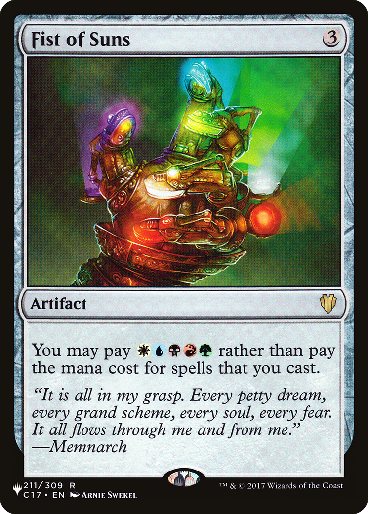 Fist of Suns |  (C17-211) [The List]