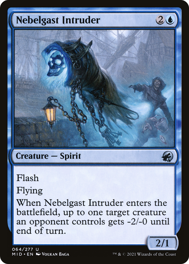 Nebelgast Intruder [Innistrad: Midnight Hunt] Foil