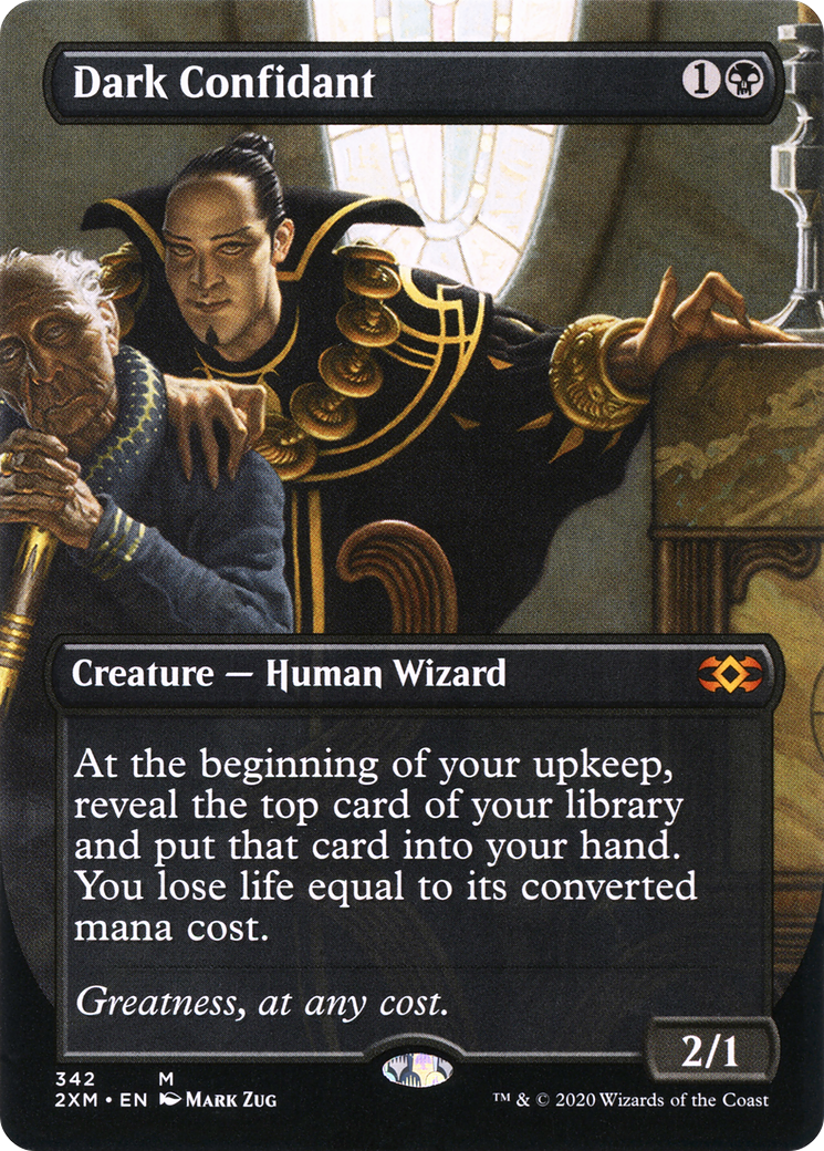Dark Confidant (Toppers) [Double Masters] Foil