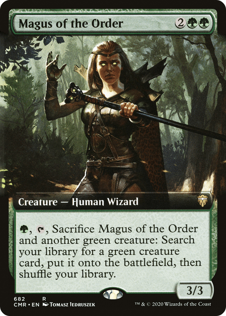 Magus of the Order (Extended Art) [Commander Legends] Foil