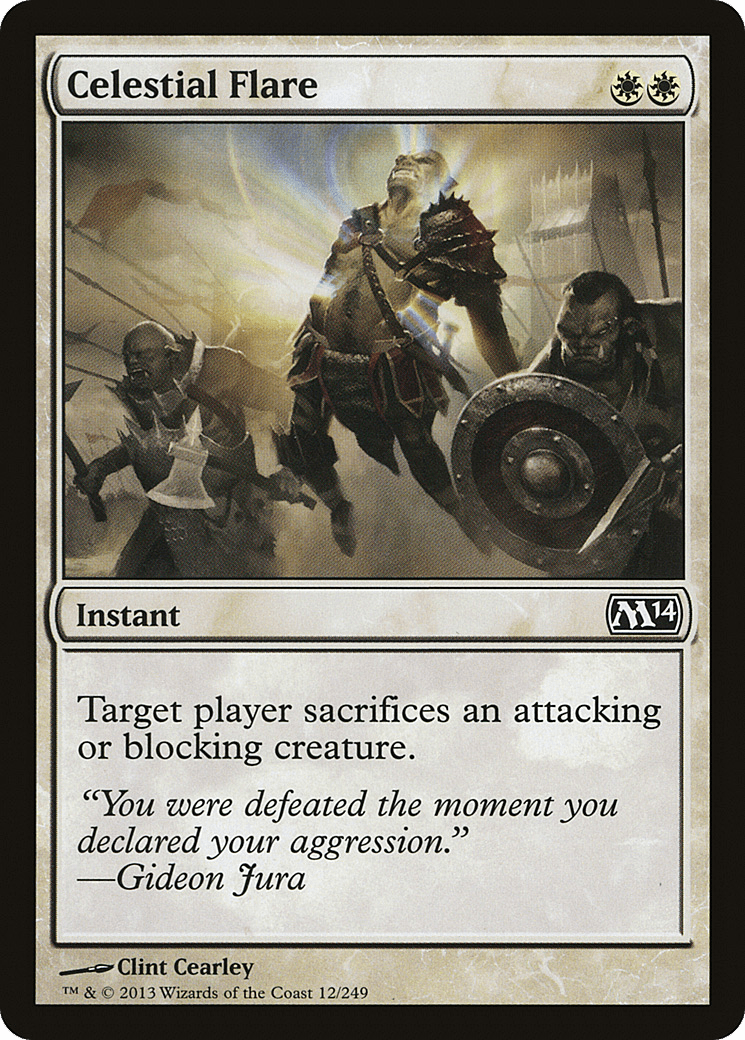 Celestial Flare [Magic 2014] Foil