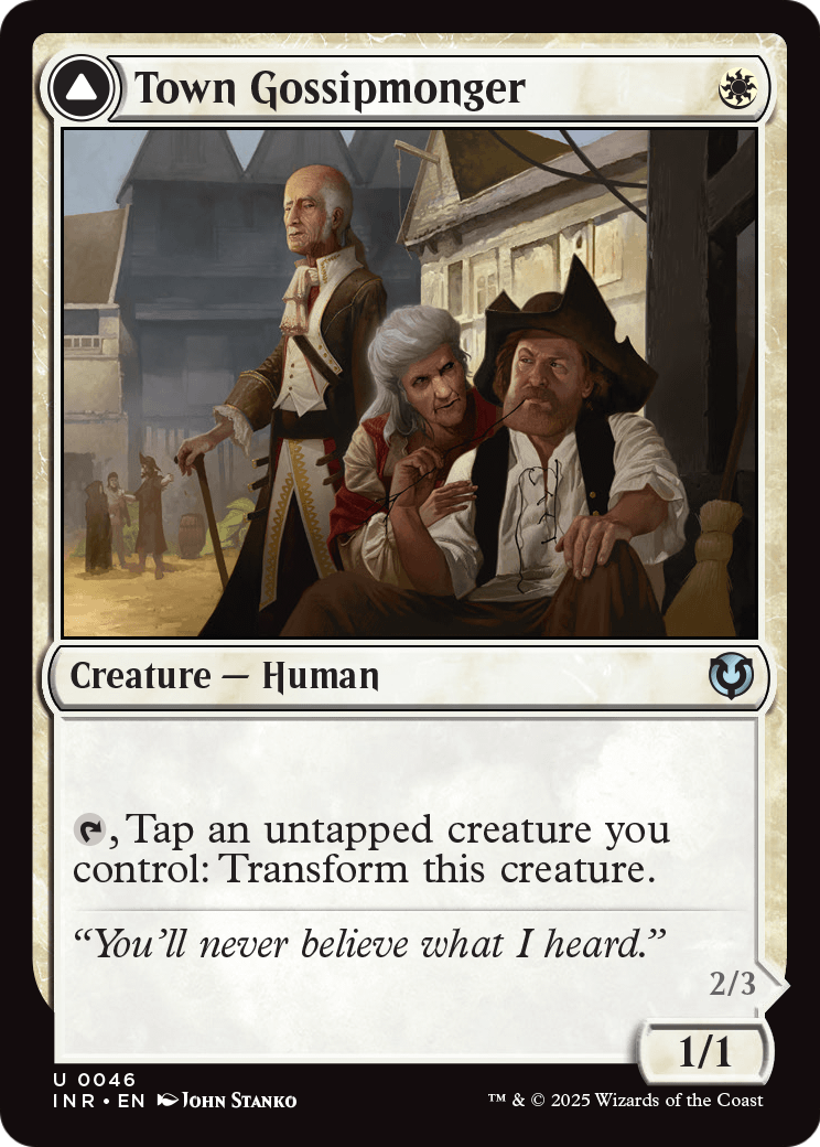 Town Gossipmonger (-046) [Innistrad Remastered]