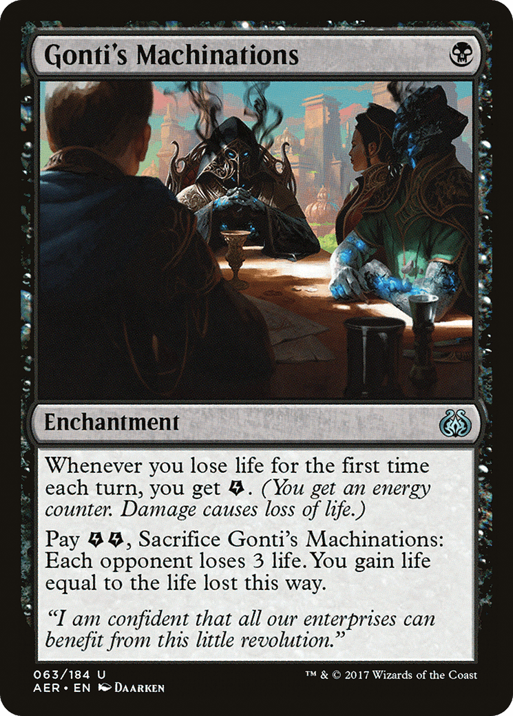 Gonti's Machinations [Aether Revolt] Foil