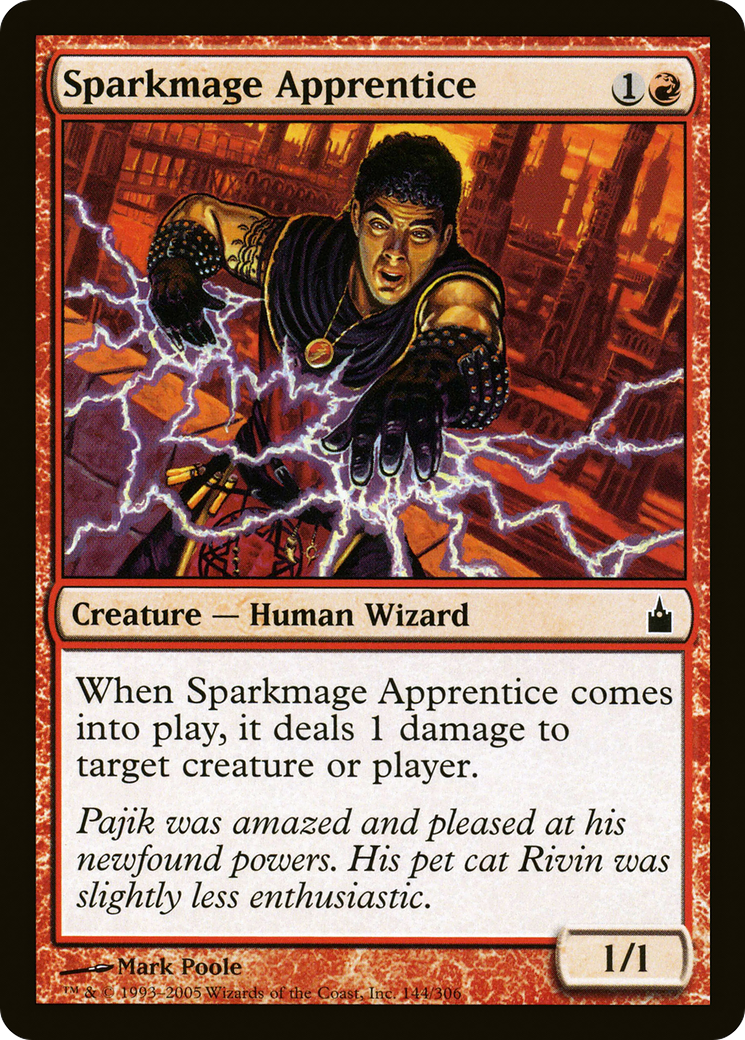Sparkmage Apprentice [Ravnica: City of Guilds] Foil
