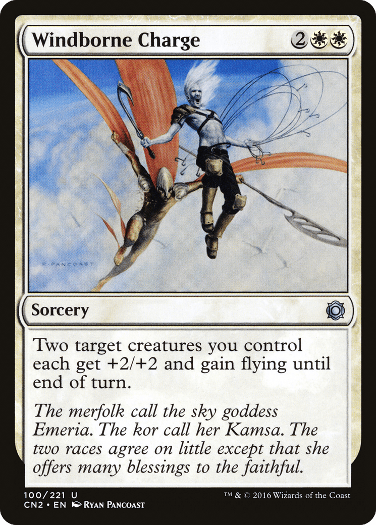 Windborne Charge [Conspiracy: Take the Crown] Foil