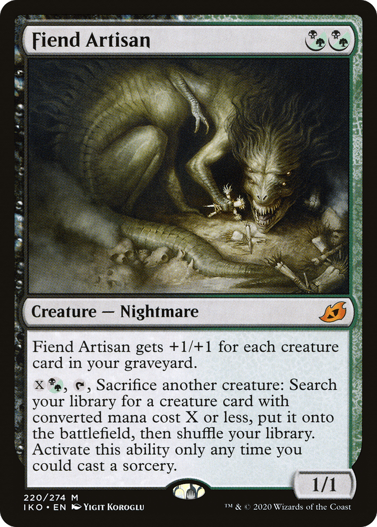 Fiend Artisan [Ikoria: Lair of Behemoths] Foil