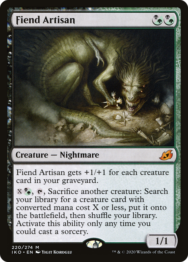 Fiend Artisan [Ikoria: Lair of Behemoths] Foil