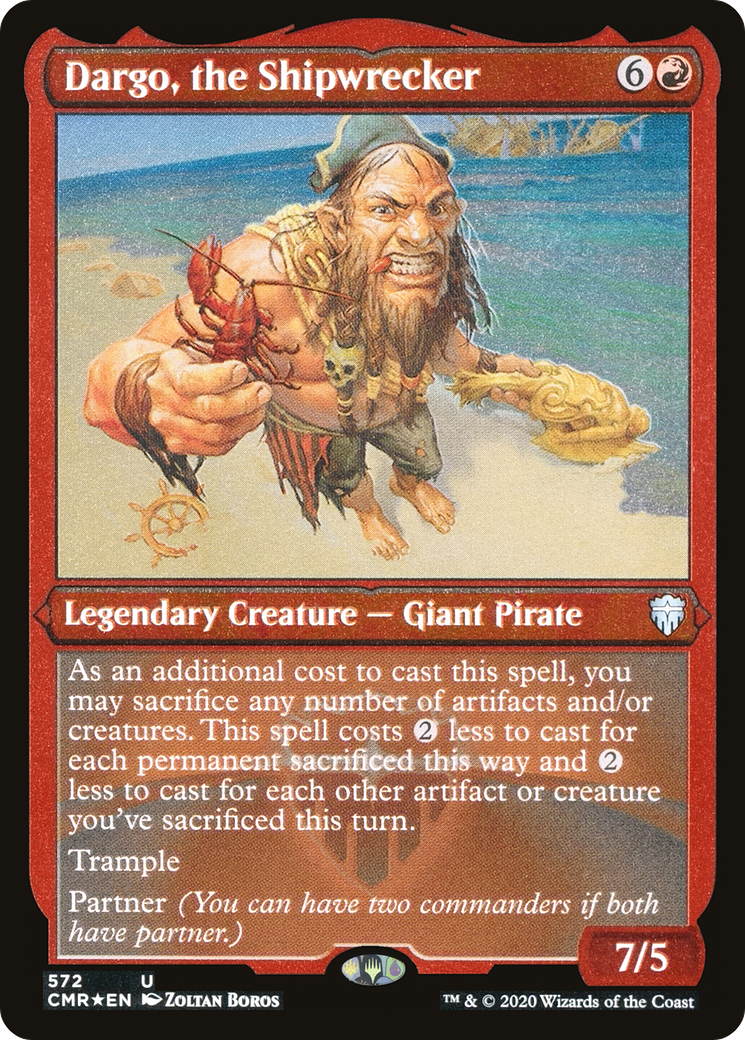 Dargo, the Shipwrecker (572) [Commander Legends]  Foil