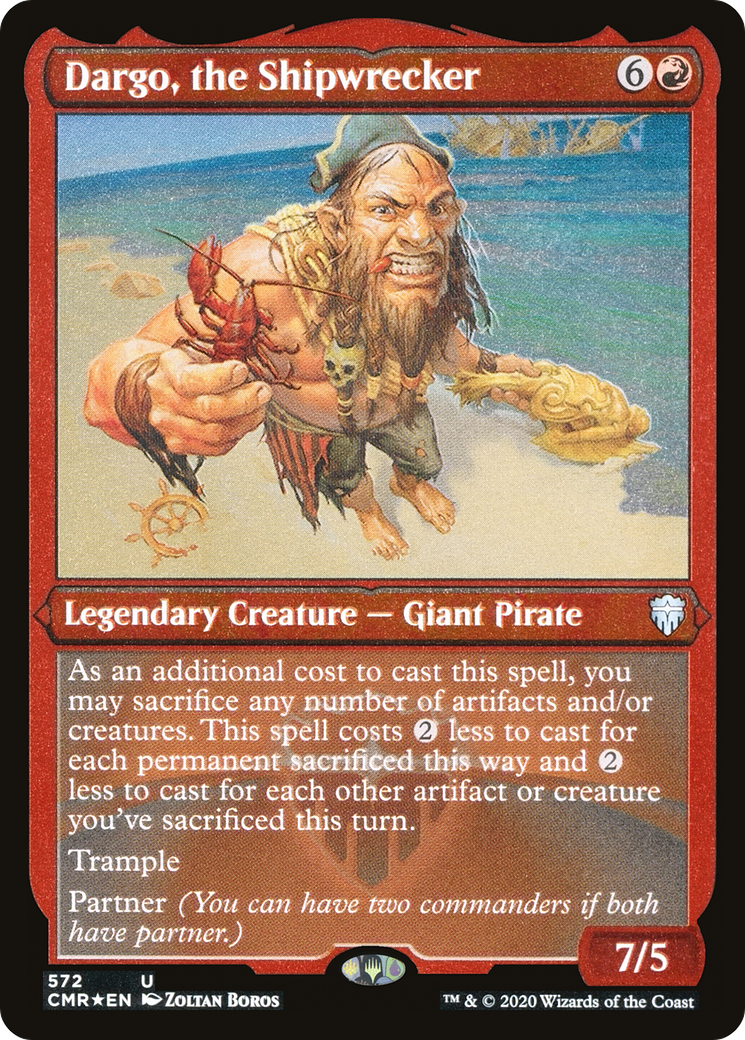 Dargo, the Shipwrecker (572) [Commander Legends]  Foil