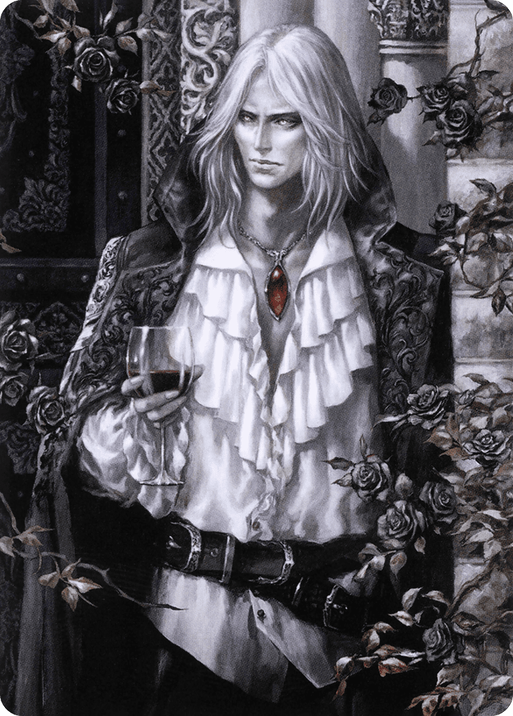 Sorin the Mirthless // Sorin the Mirthless (AVOW-002) - Crimson Vow Art Series (Borderless) Foil