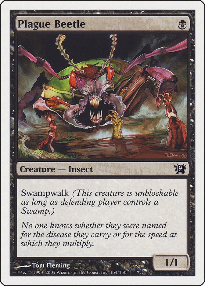 Plague Beetle 154/350 (9th Edition) 