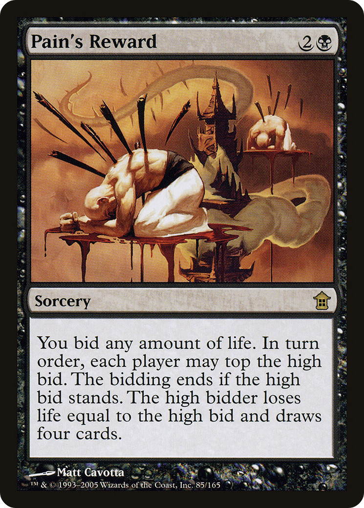 Pain's Reward [Saviors of Kamigawa] Foil