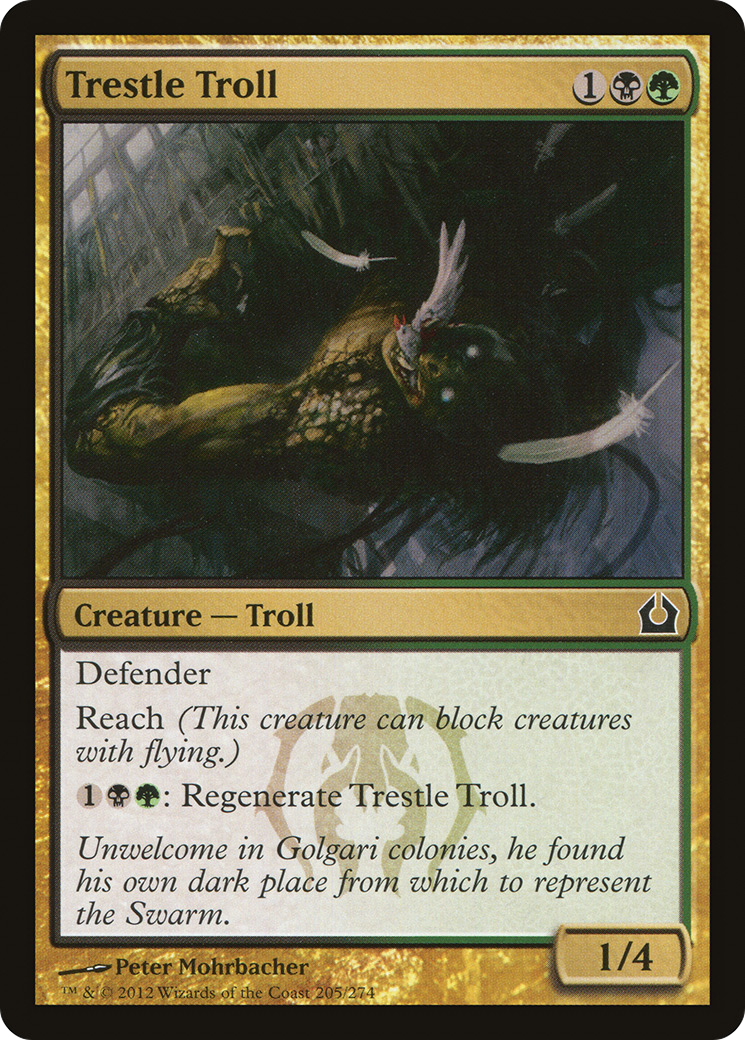 Trestle Troll [Return to Ravnica] Foil