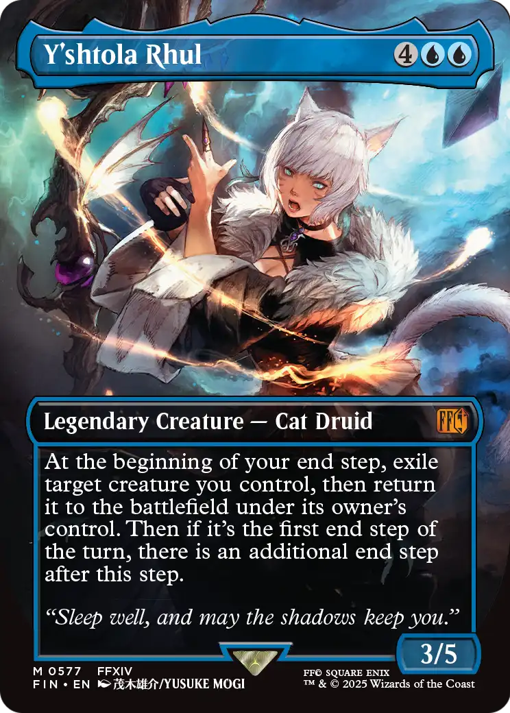 Y'shtola Rhul (Borderless) (577) [FINAL FANTASY]  Foil