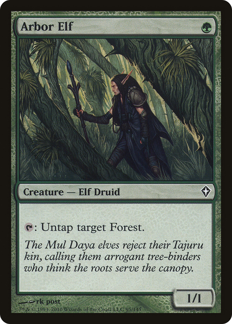 Arbor Elf [Worldwake] Foil