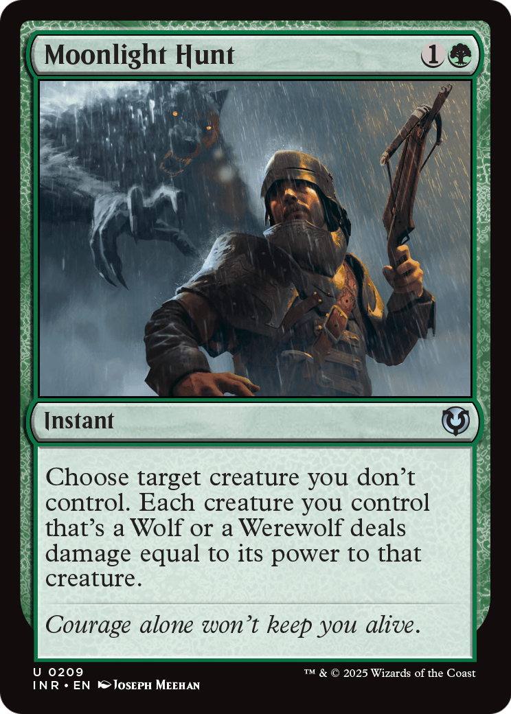 Moonlight Hunt (-209) [Innistrad Remastered]  Foil