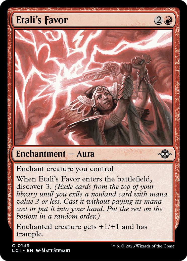 Etali's Favor [The Lost Caverns of Ixalan] Foil