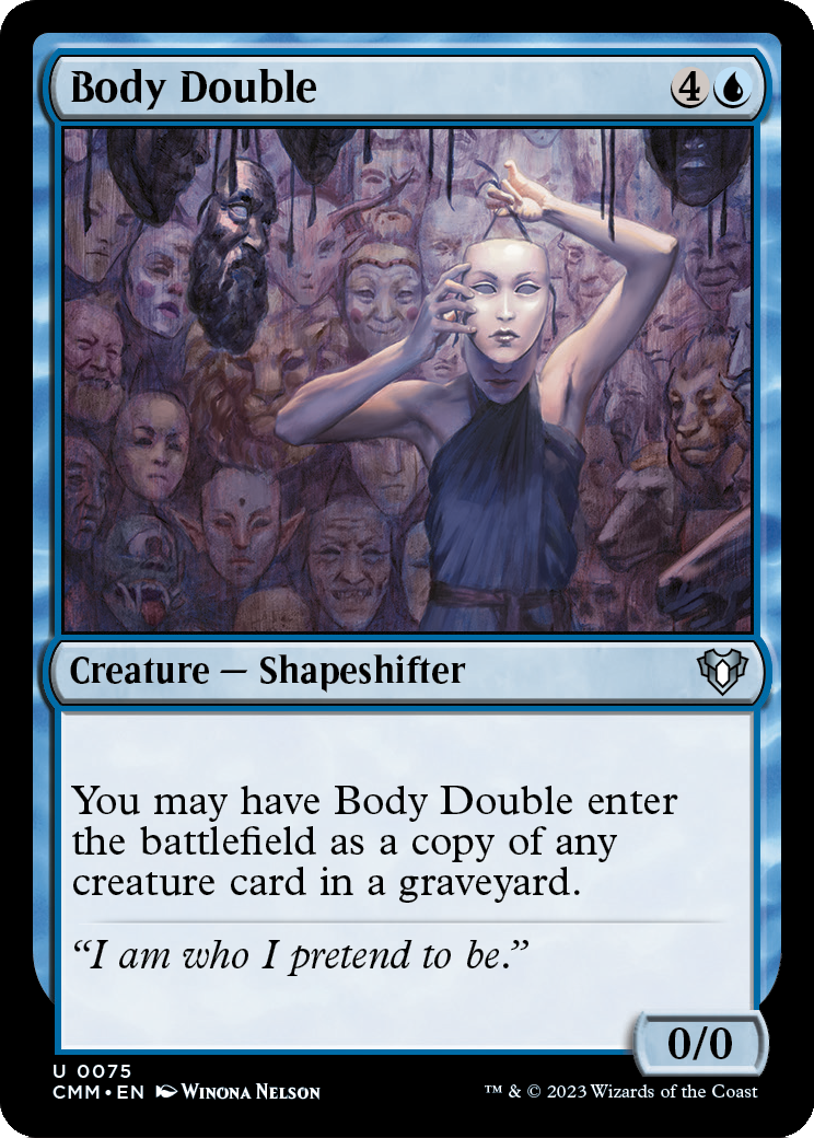 Body Double [Commander Masters] Foil
