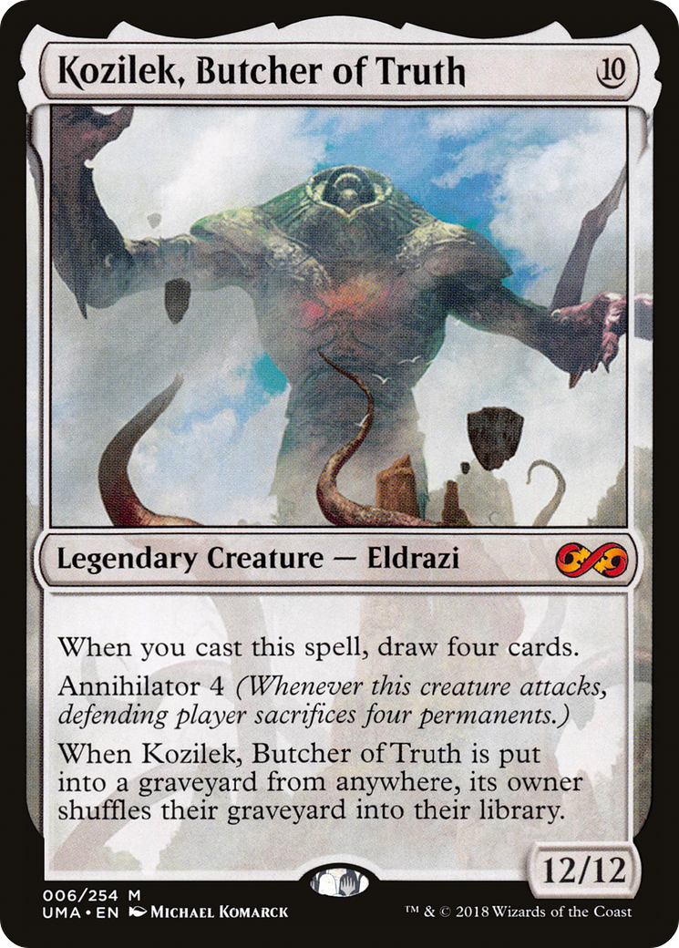 Kozilek, Butcher of Truth [Ultimate Masters] Foil