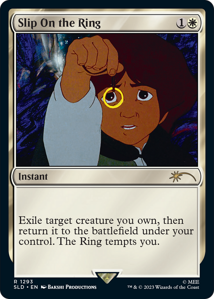 Slip on the Ring [Secret Lair Drop Series] Foil
