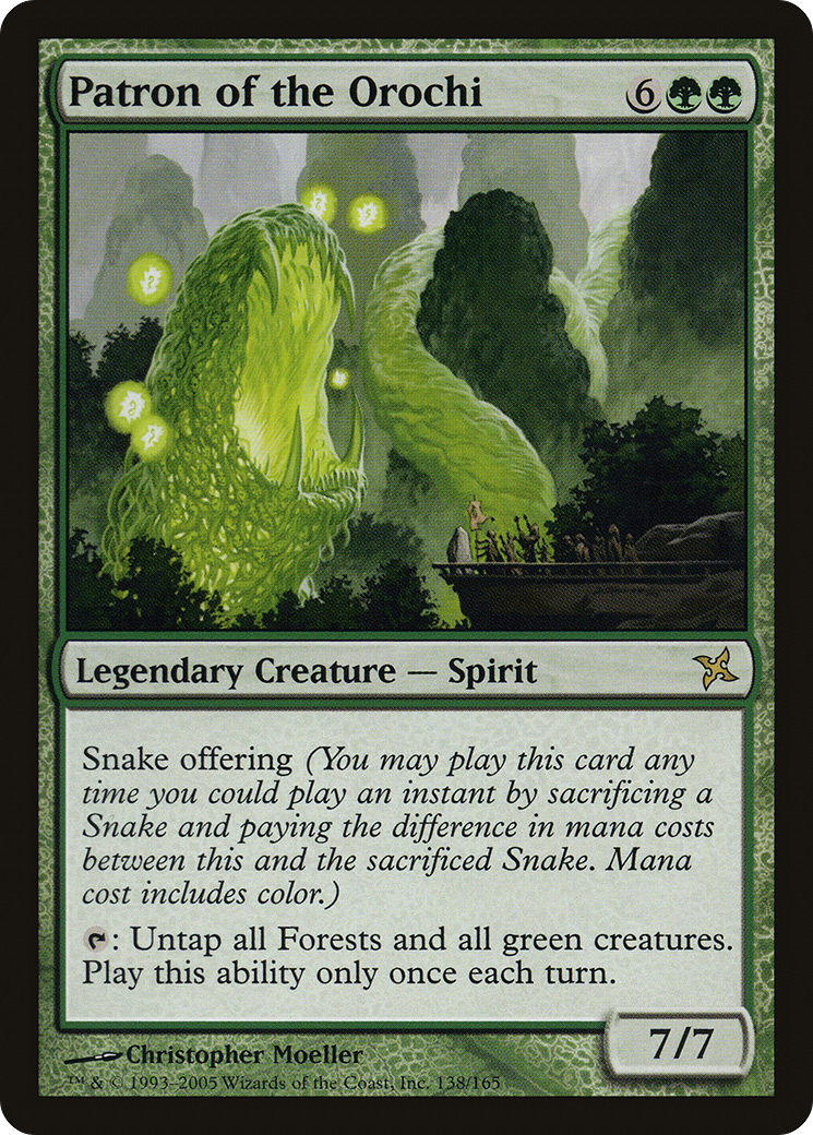 Patron of the Orochi [Betrayers of Kamigawa] Foil