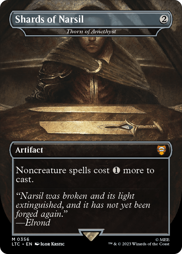 Thorn of Amethyst - Shards of Narsil [The Lord of the Rings: Tales of Middle-Earth Commander] Foil