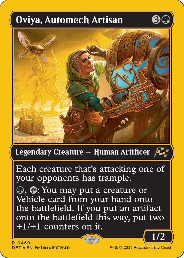 Oviya, Automech Artisan |  Foil (469) [Aetherdrift]