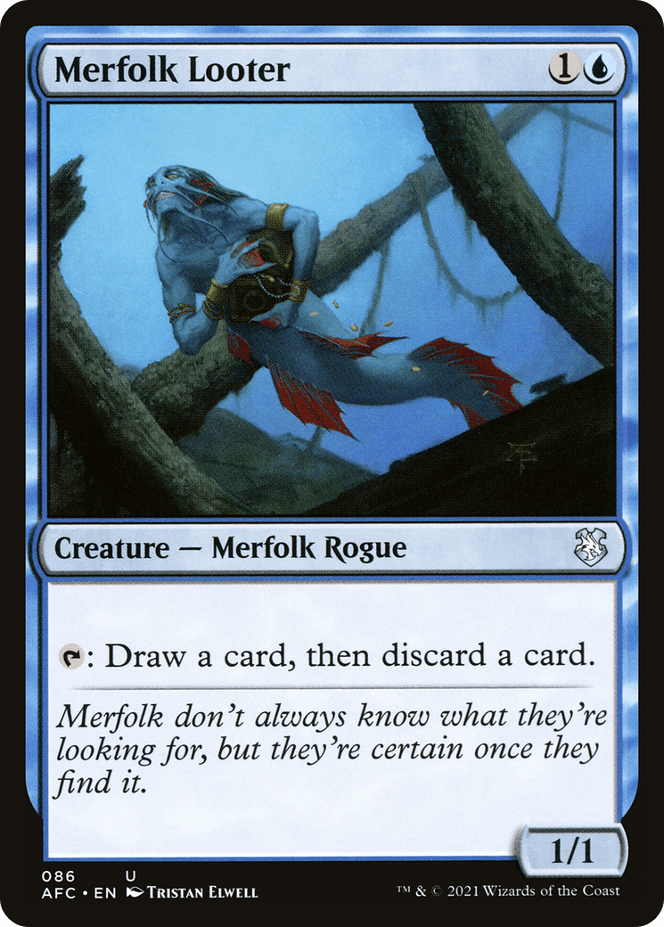 Merfolk Looter [Dungeons & Dragons: Adventures in the Forgotten Realms Commander]