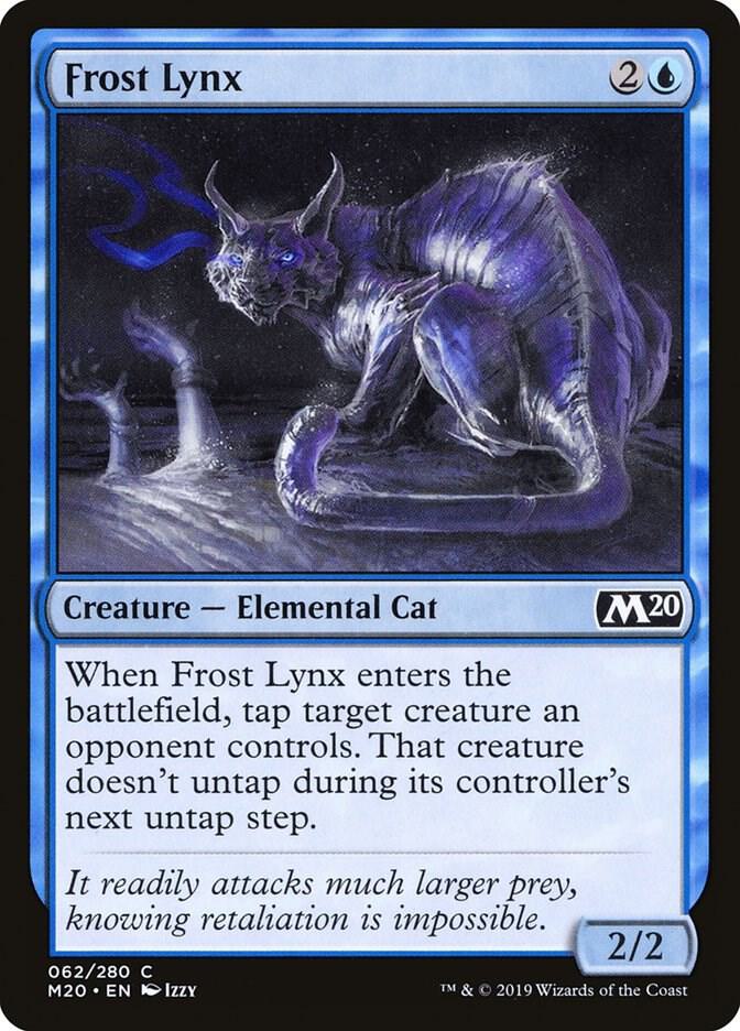 Frost Lynx 62/280 (Core Set 2020)  - Foil
