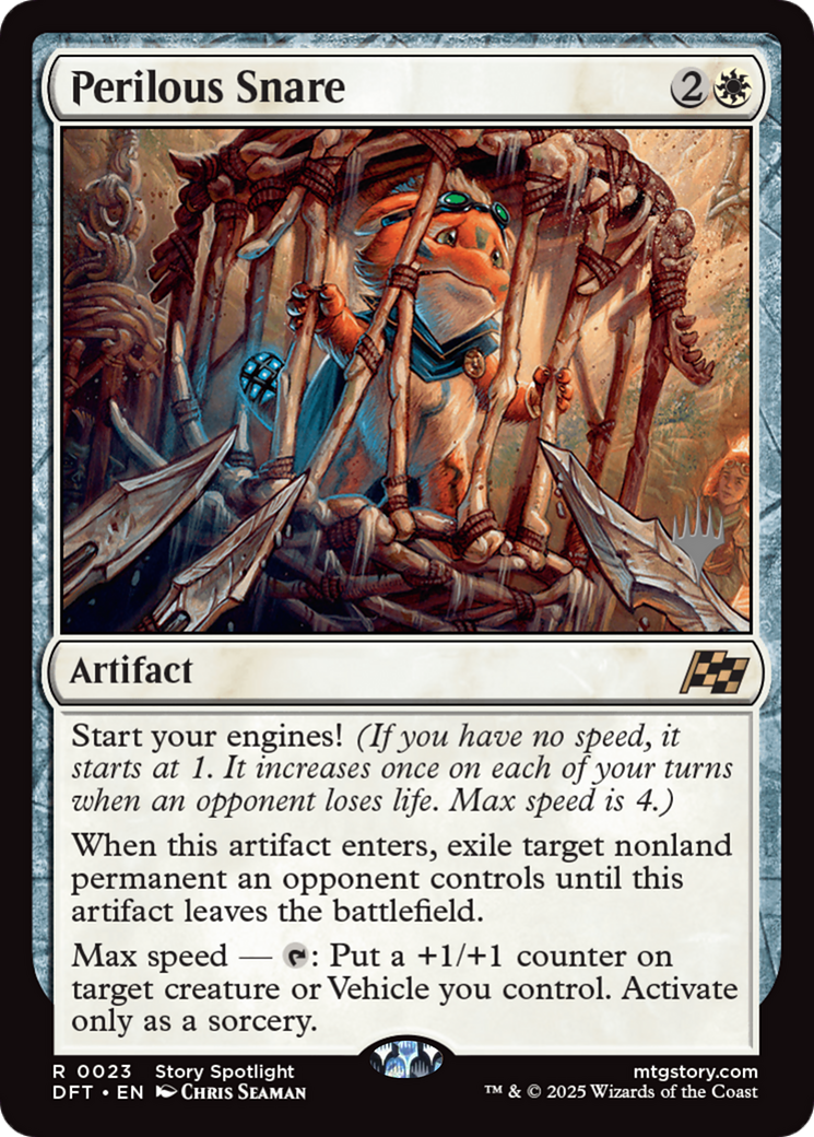 Perilous Snare (023) [Promo Pack: Aetherdrift]  Foil
