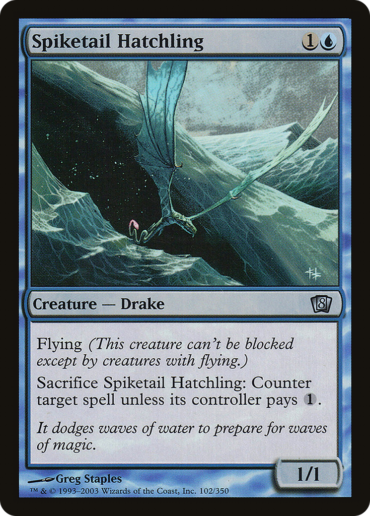 Spiketail Hatchling [Eighth Edition] Foil
