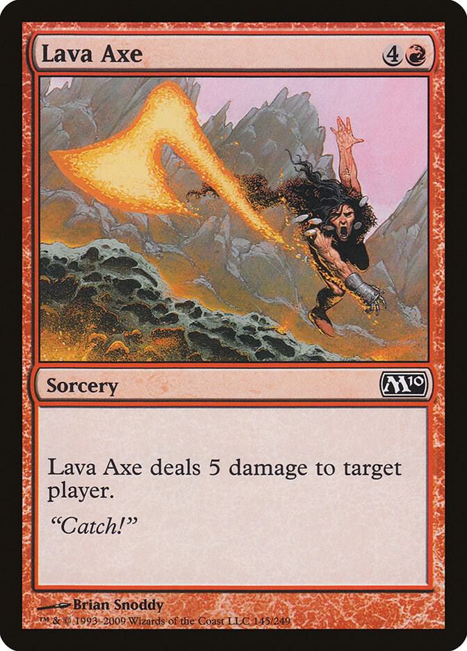 Lava Axe 145/249 (Magic 2010 (M10)) 