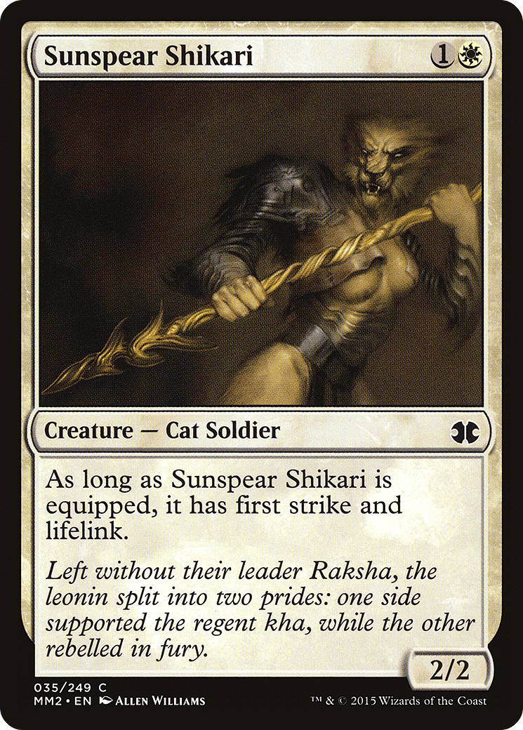 Sunspear Shikari [Modern Masters 2015] Foil