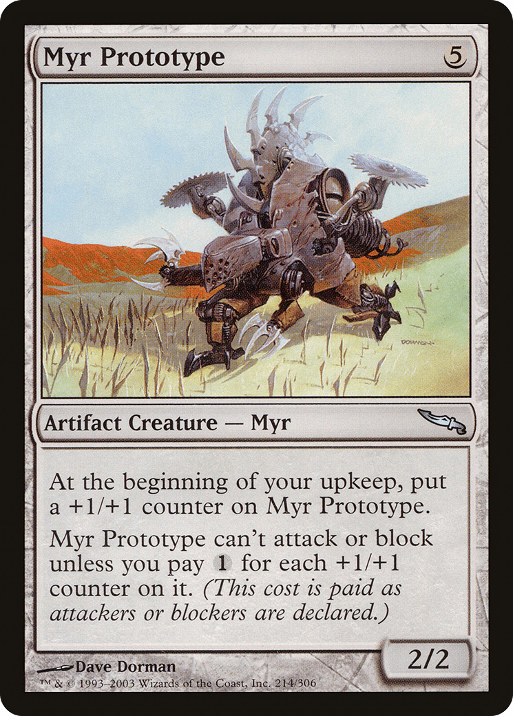 Myr Prototype [Mirrodin] Foil