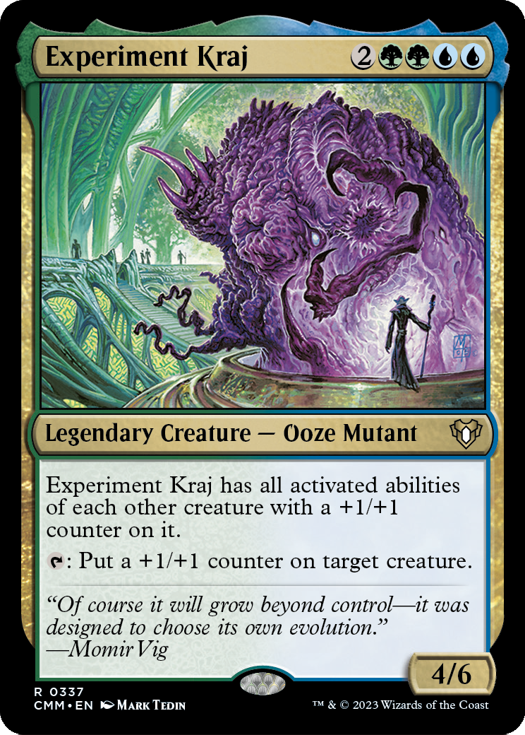 Experiment Kraj [Commander Masters] Foil