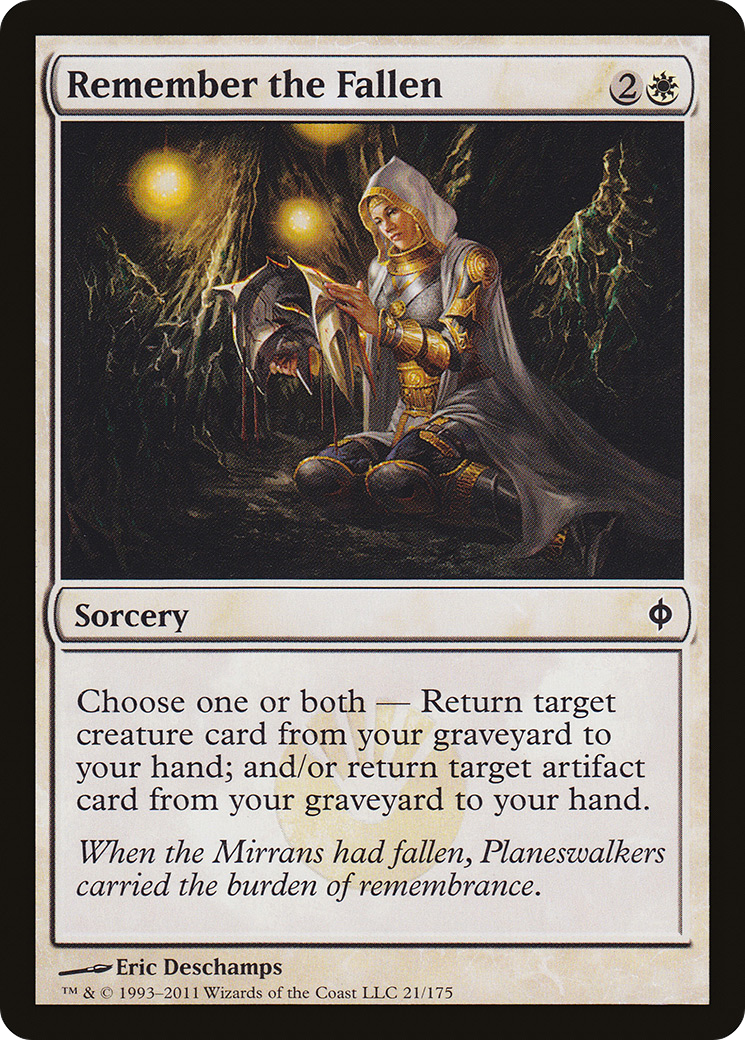 Remember the Fallen [New Phyrexia] Foil