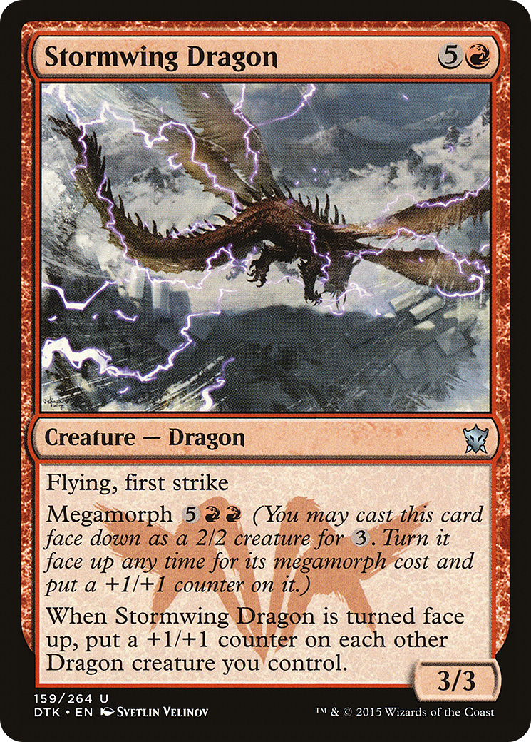 Stormwing Dragon [Dragons of Tarkir] Foil
